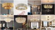 Cách chọn đèn chùm phù hợp với nội thất trong phòng khách