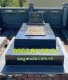 Lắp mẫu mộ đẹp đơn giản tại hà tĩnh bằng đá hoa cương nguyên khối